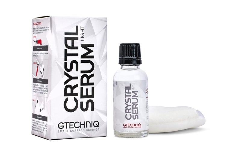 Gtechniq Crystal Serum Light Ceramic Coating for Cars, Protect Car Paintwork, High Shine, Easy to Apply, 50ml (Sufficient for 1 Med-Large Car)-3-5 Years Durability - Image 1